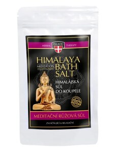 Palacio Herbal Therapy Palacio Himalájská meditační koupelová růžová sůl do koupele, 200 g