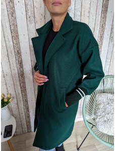 Italy moda Flaušový kabát Veronica