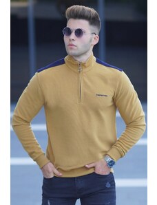 Madmext Mustard Men's Sweatshirt 5155