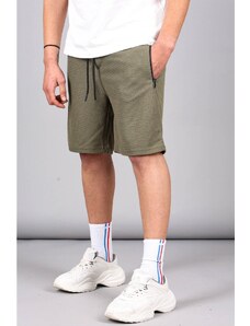 Madmext Khaki Regular Fit Basic Men's Shorts 5464