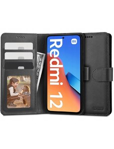 Ochranné pouzdro pro Xiaomi Redmi 12 - Tech-Protect, Wallet Black