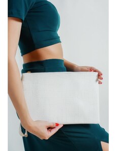 Capone Outfitters Clutch - White - Plain