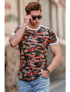Madmext Men's Camouflage T-Shirt-2 4618