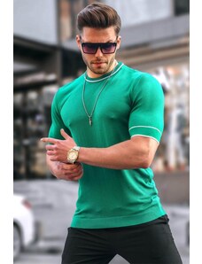 Madmext Men's Green Knitwear T-Shirt 5080