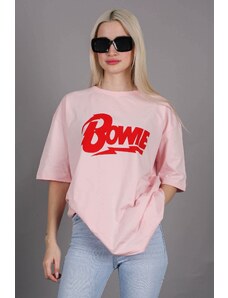 Madmext Powder Printed Oversized Fit T-Shirt