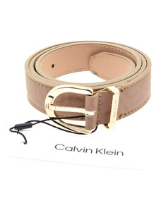 CALVIN KLEIN Dámský béžový pásek K60K610009-0HE-622