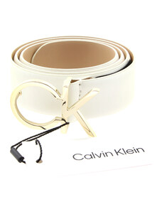 CALVIN KLEIN Dámský bílý pásek K60K610157-YAF-622