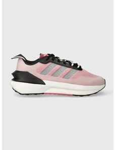 Sneakers boty adidas AVRYN růžová barva