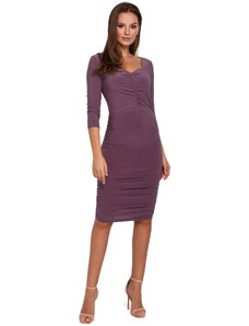Dámské šaty K006 fialová - Makover