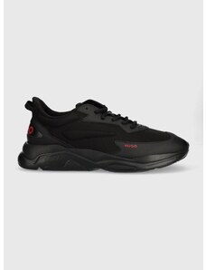 Sneakers boty HUGO Leon černá barva, 50504799