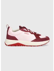 Sneakers boty HUGO Kane růžová barva, 50503104
