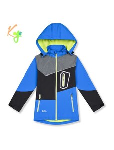 Chlapecká softshellová bunda KUGO HK5605 - modrá