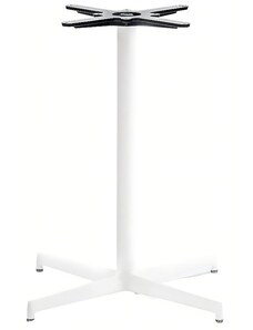 Pedrali Bílá kovová stolová podnož LAJA 5420 73 cm