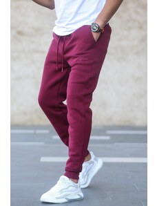 Madmext Claret Red Basic Tracksuit 5433