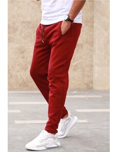 Madmext Basic Claret Red Tracksuit 2935