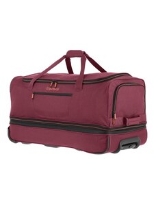 Travelite Basics Cestovní taška na kolečkách M 70 cm Červená Bordeaux Rozšiřitelná