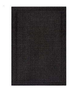 Flair Rugs koberce Kusový koberec Aruba Alfresco Weave Charcoal – na ven i na doma - 80x150 cm