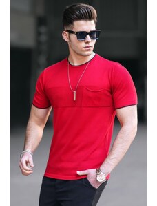 Madmext Red Men's T-Shirt 5089