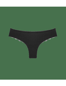 Dámské kalhotky Lovely Micro Brazilian String 2P - BLACK - černé 0004 - TRIUMPH