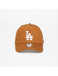 Kšiltovka New Era Los Angeles Dodgers League Essential Trucker Cap Brown