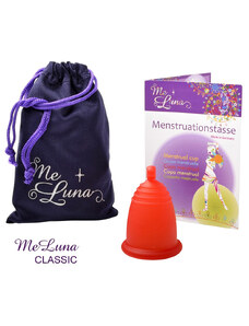 Menstruační kalíšek Me Luna Classic M s kuličkou červená (MELU033)
