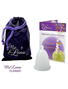 Menstruační kalíšek Me Luna Classic M s kuličkou čirá (MELU023)