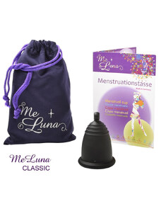 Menstruační kalíšek Me Luna Classic S s kuličkou černá (MELU029)