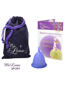 Menstruační kalíšek Me Luna Sport M Shorty se stopkou violet (MELU122)