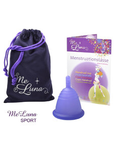 Menstruační kalíšek Me Luna Sport XL Shorty se stopkou violet (MELU124)
