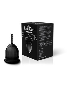 Menstruační kalíšek LaliCup S Black (Lali07)