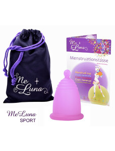 Menstruační kalíšek Me Luna Sport XL s kuličkou fuchsia (MELU128)