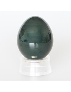 Kamenné vajíčko s otvorem Yoni Spirit nefritový jadeit malé (YOS27)