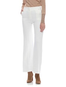 Kocca Dámské bílé společenské kalhoty