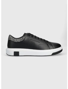 Sneakers boty Armani Exchange černá barva, XUX123.XV761.00002