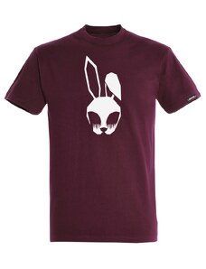 Tričko LEWEL Bunny - vínové