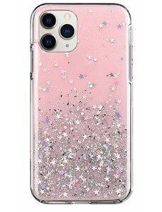WOZINSKY Wozinsky Star Glitter silikonové pouzdro pro Apple iPhone 11 pro Apple iPhone 11 Pro růžová
