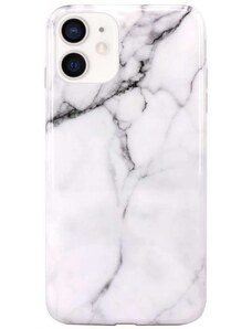 WOZINSKY Wozinsky Marble silikónové pouzdro pro Apple iPhone 13 bílá