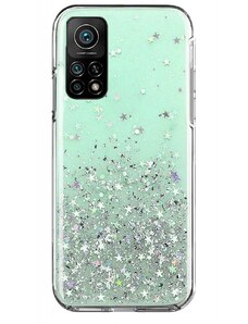 WOZINSKY Wozinsky Star Glitter silikonové pouzdro pro Xiaomi Mi 11 zelená