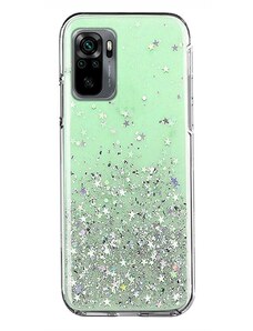 WOZINSKY Wozinsky Star Glitter silikonové pouzdro pro Xiaomi Mi 10T Lite zelená