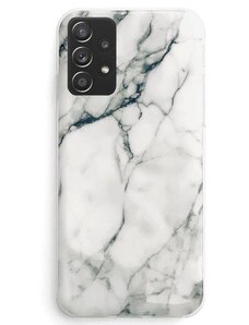 WOZINSKY Wozinsky Marble silikónové pouzdro pro Samsung Galaxy A72 5G bílá