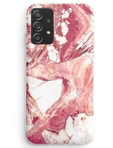 WOZINSKY Wozinsky Marble silikónové pouzdro pro Samsung Galaxy A72 5G růžová