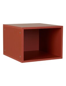 Červený doplňkový box do skříně Quax Cocoon 33 x 48 cm