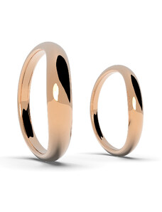 Zlaté snubní prsteny Universe od Antonie Lecher