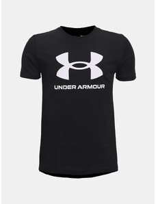 Under Armour UA Sportstyle Logo SS Triko dětské Černá