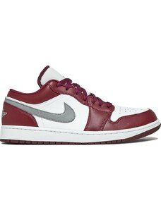 Air Jordan 1 Low "White Bordeaux"