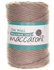 Maccaroni The Wall 5 mm - hnědá melange 303