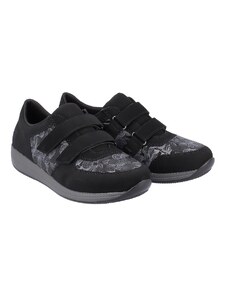 Sneakers na suché zipy Rieker N1168-00 černá