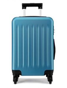 Konofactory Modrý odolný plastový kufr s TSA zámkem "Defender" - vel. M, L, XL
