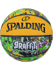SPALDING GRAFFITI BALL Zelená