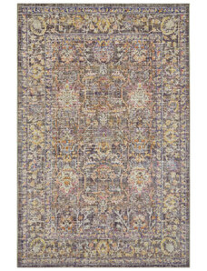 Nouristan - Hanse Home koberce Kusový koberec Cairo 105589 Luxor Grey Multicolored – na ven i na doma - 120x170 cm